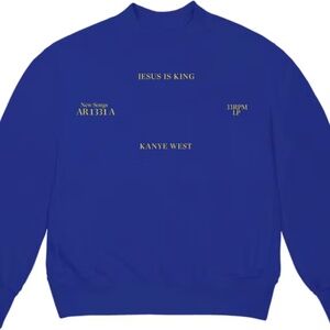 Kanye West Jesus Is King Vinyl Crewneck